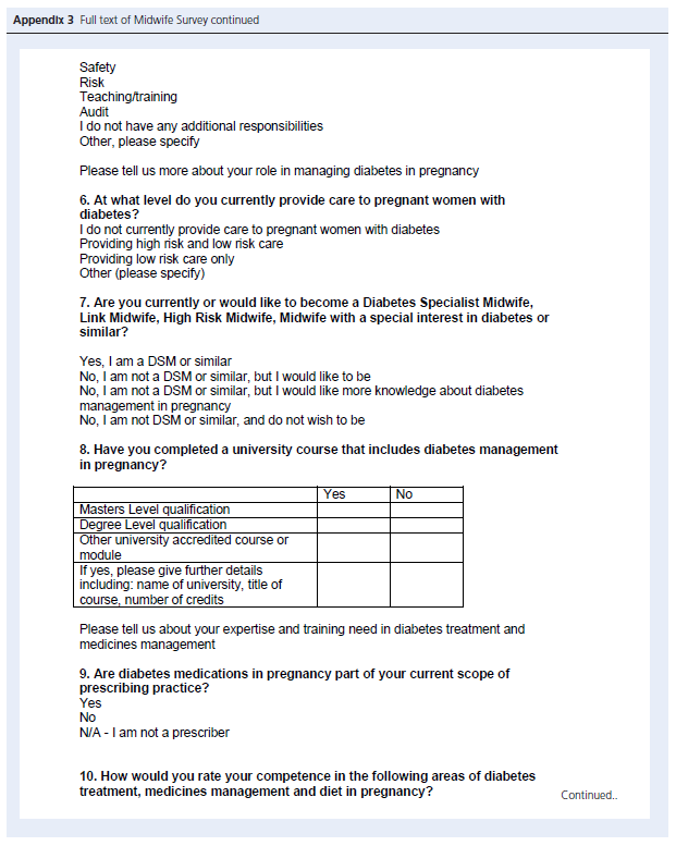Appendix 3b