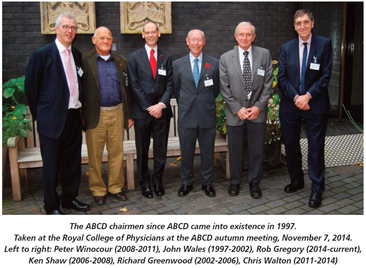 The ABCD Chairmen from 1997 - 2014