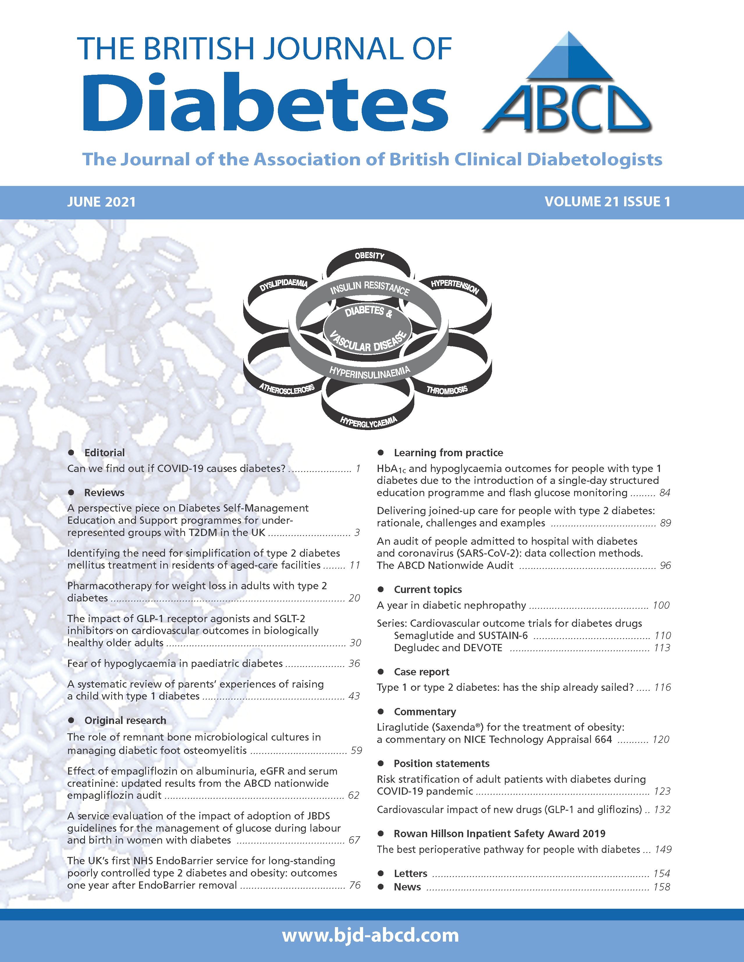 british journal of diabetes and vascular disease impact factor